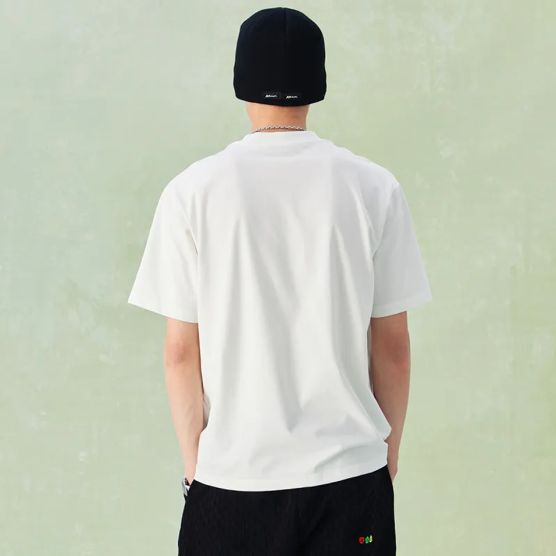 NPC Drop Shoulder Sleeve Short Sleeved T Shirts For Men Trendy Quick Dry Loose Fit Drop Shoulder Unisex-3