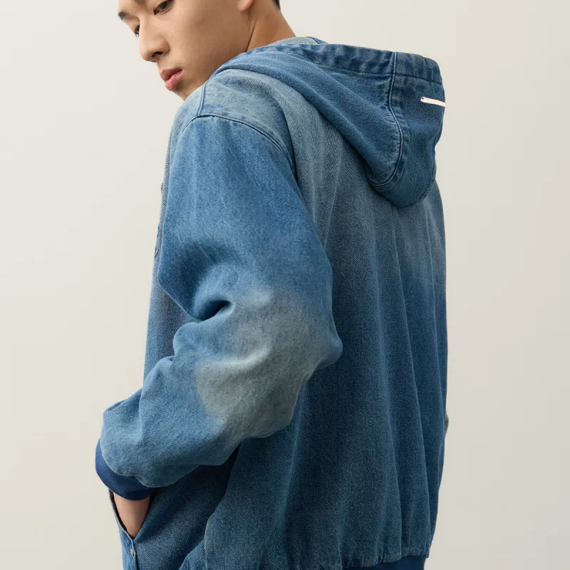 NPC Denim Jacket Unisex Dodger Blue-2