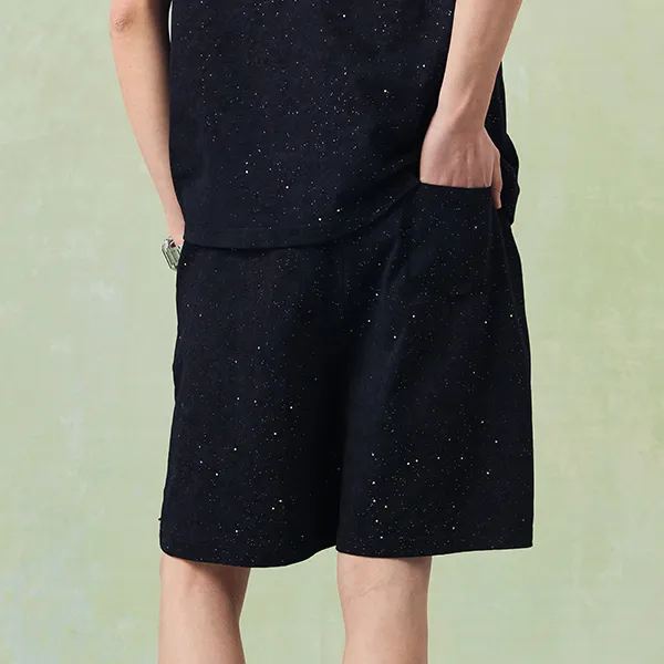 NPC Short Sleeved T Shirts Straight Fit Shorts Set Unisex-4
