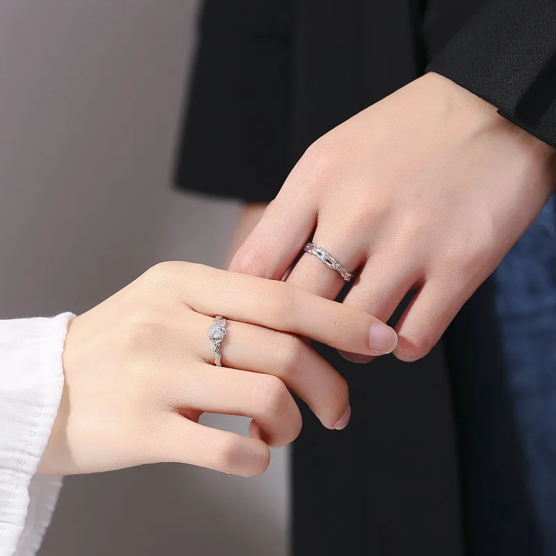 Fan Xing As Season S999 Fine Silver Rings Unisex-2