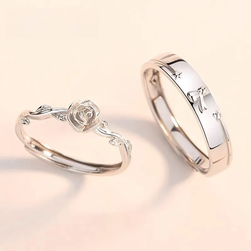 Fan Xing As Season S999 Fine Silver Rings Unisex-3