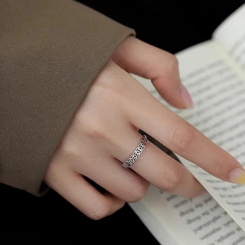 Fan Xing As Season S925 Silver Rings Women's-1