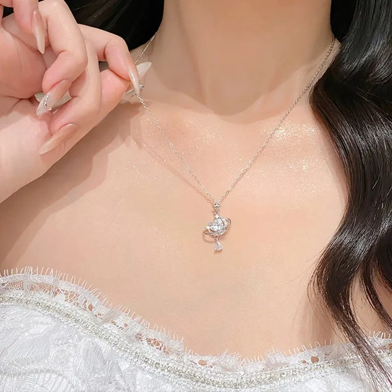 Fan Xing As Season S925 Silver Necklaces Women's-6