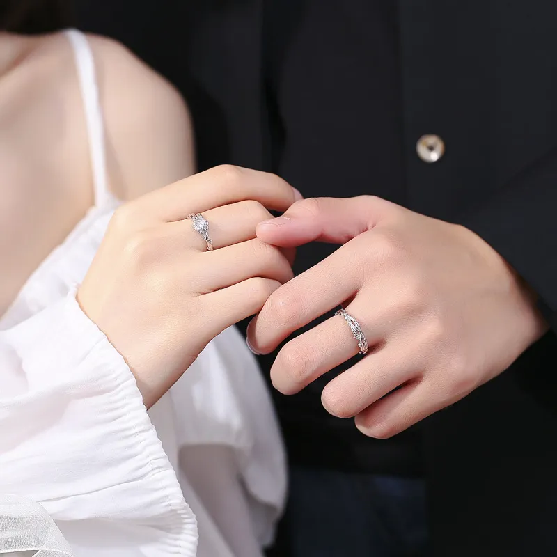 Fan Xing As Season S999 Fine Silver Rings Unisex-1