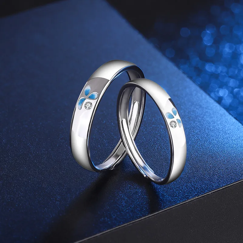 Fan Xing As Season S925 Silver Rings Unisex-3