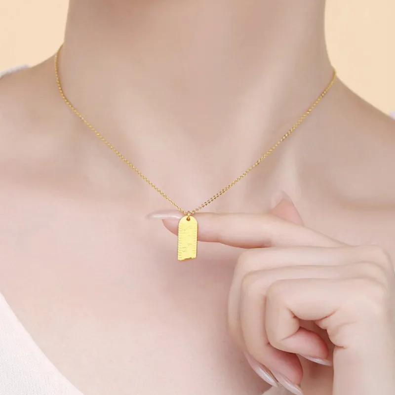 Fan Xing As Season S999 Fine Silver Necklaces Women's-1