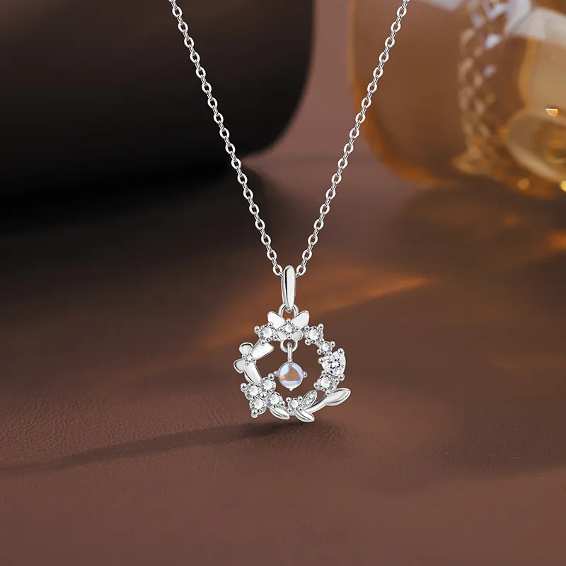 Fan Xing As Season S999 Fine Silver Necklaces Women's-4