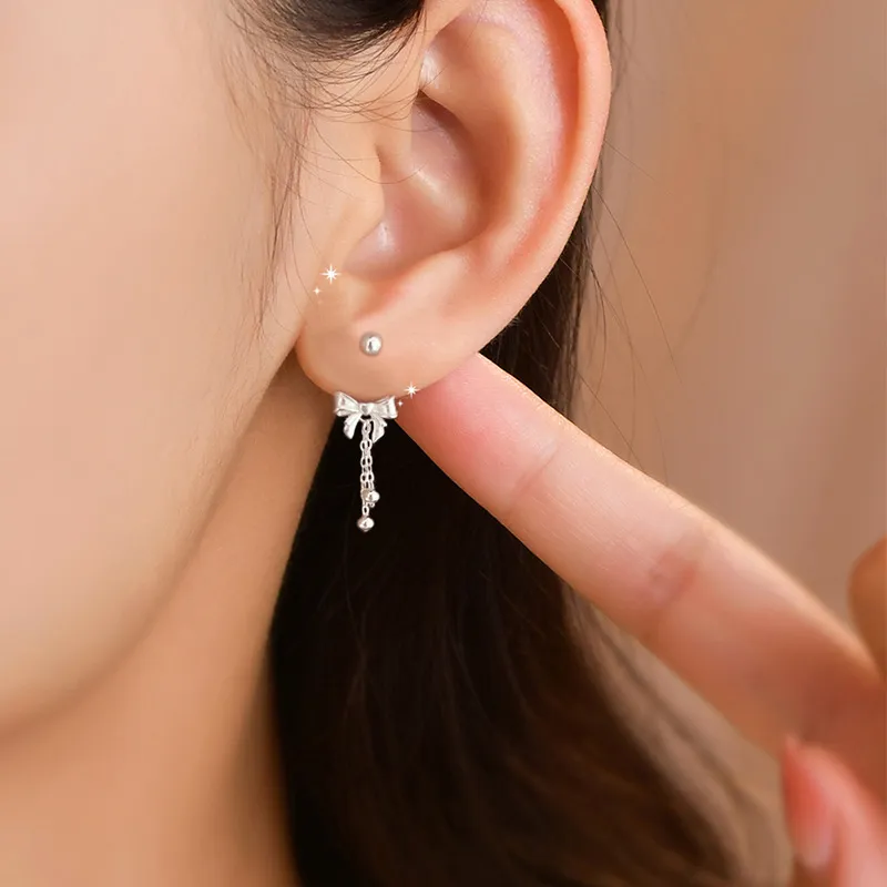 Fan Xing As Season 999 Fine Silver Earrings Women's-2