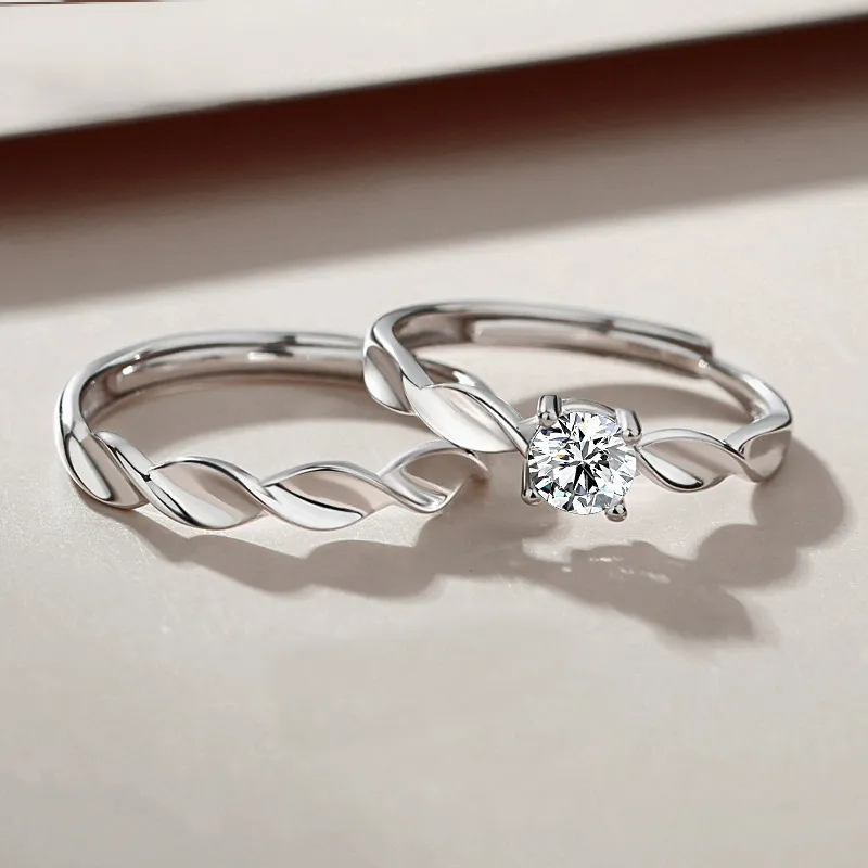 Fan Xing As Season S925 Silver Rings Unisex-5