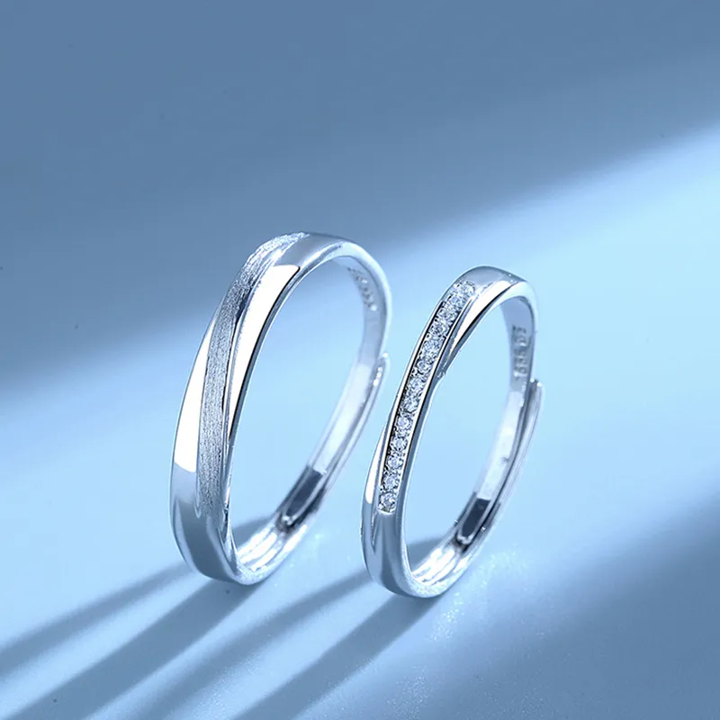 Fan Xing As Season 999 Fine Silver Rings Unisex-3