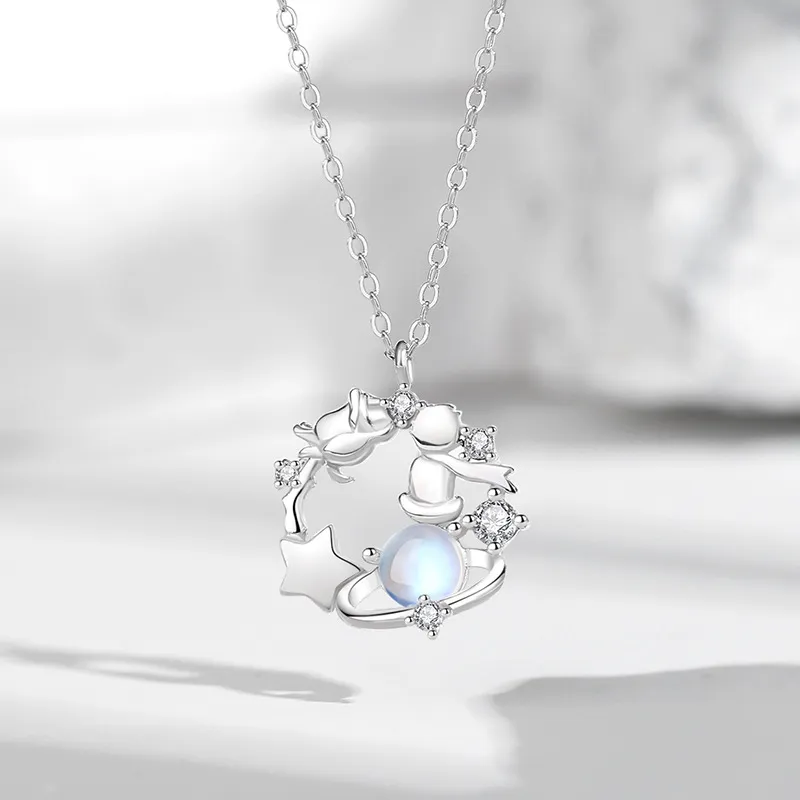 Fan Xing As Season S925 Silver Necklaces Women's-4