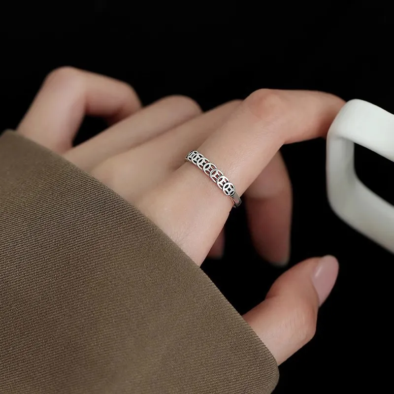 Fan Xing As Season S925 Silver Rings Women's-3