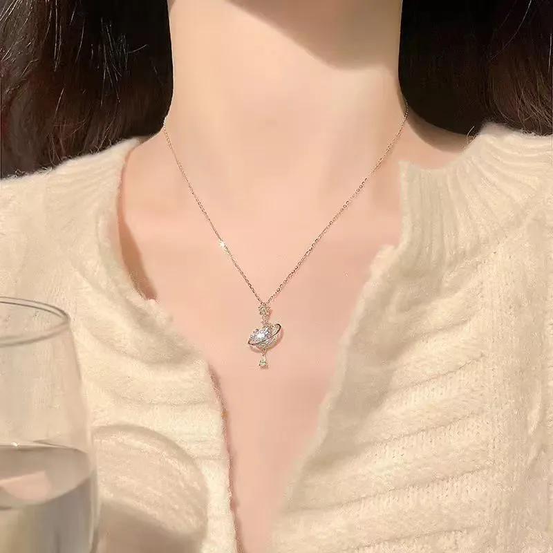 Fan Xing As Season S925 Silver Necklaces Women's-5