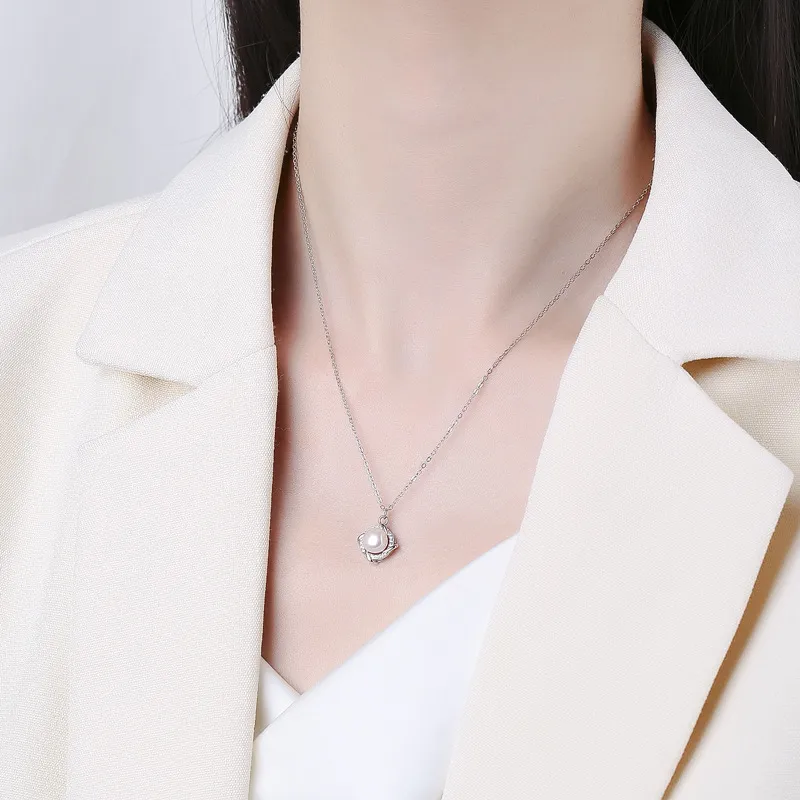 Fan Xing As Season S999 Fine Silver Necklaces Women's-2