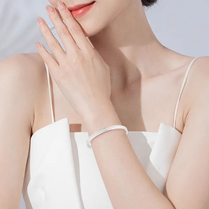 Fan Xing As Season 999 Fine Silver Bangles Women's-1
