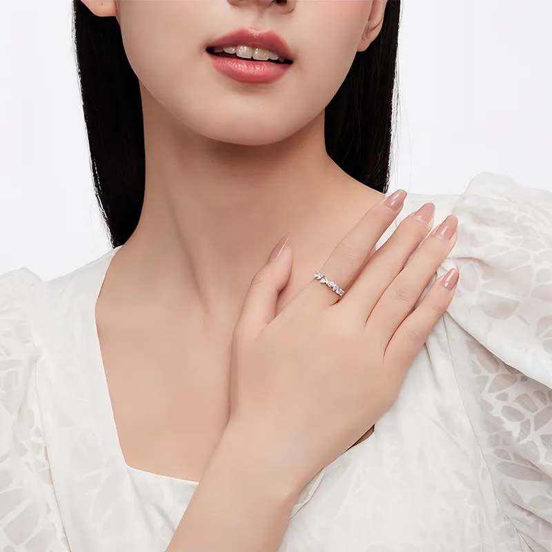Fan Xing As Season S925 Silver Rings Women's-2