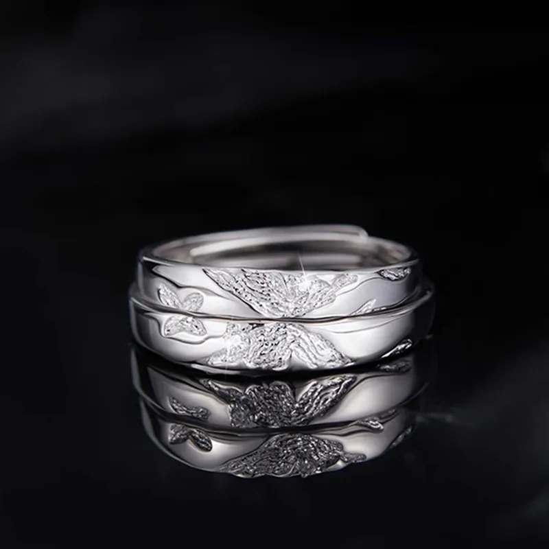 Fan Xing As Season S925 Silver Rings Unisex-5