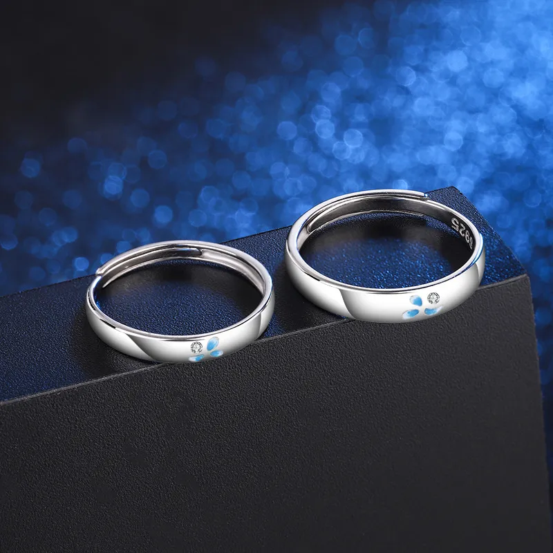 Fan Xing As Season S925 Silver Rings Unisex-4
