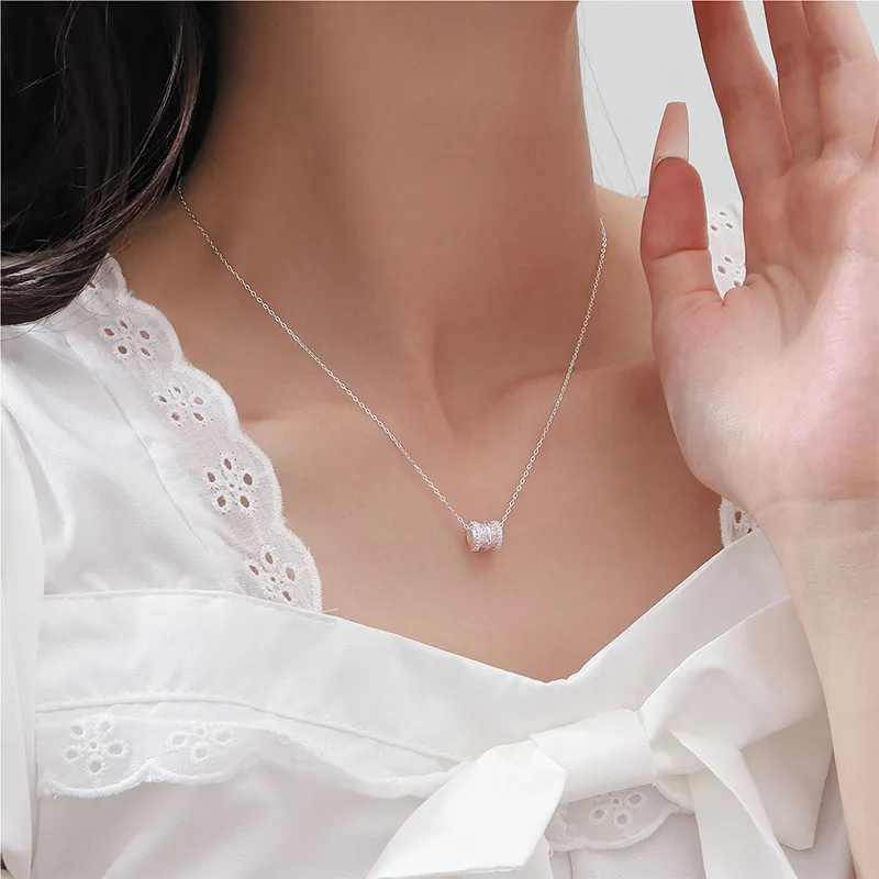 Fan Xing As Season S999 Fine Silver Necklaces Women's-2
