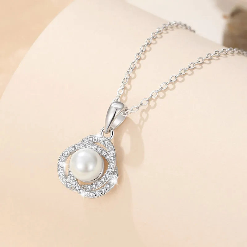 Fan Xing As Season S925 Silver Necklaces Women's-3
