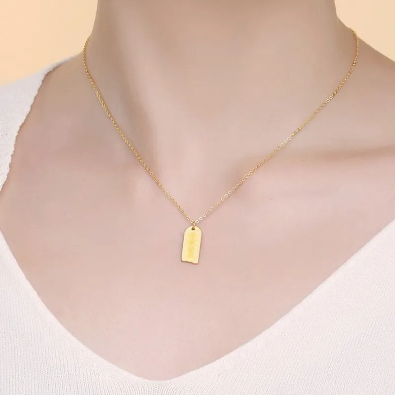 Fan Xing As Season S999 Fine Silver Necklaces Women's-2