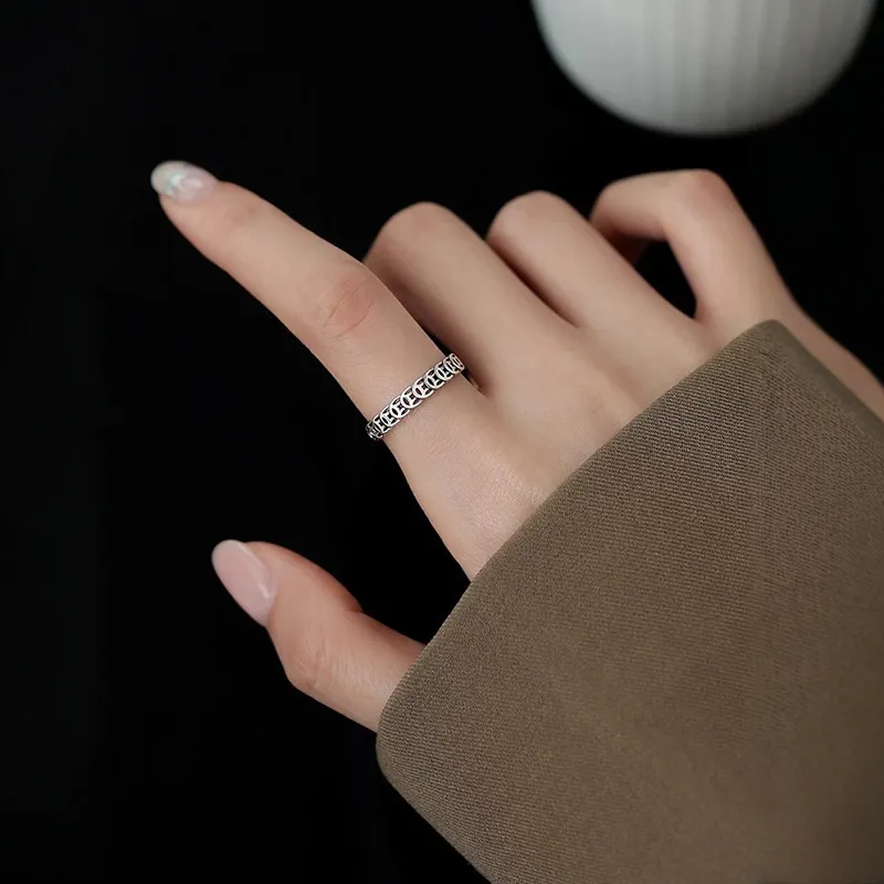 Fan Xing As Season S925 Silver Rings Women's-2