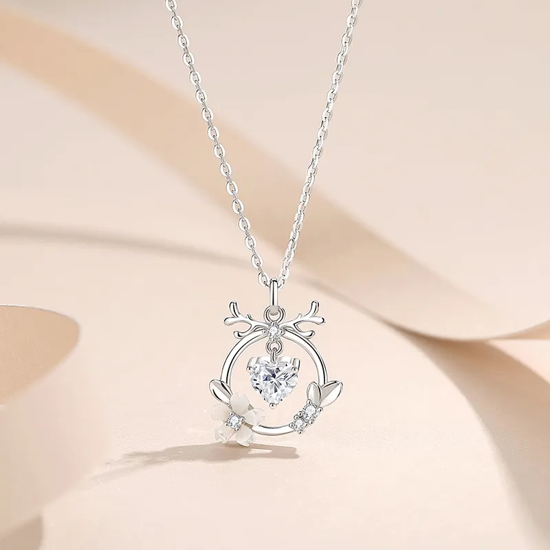 Fan Xing As Season S925 Silver Necklaces Women's-2
