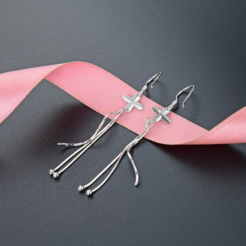 Fan Xing As Season S925 Silver Earrings Women's-4