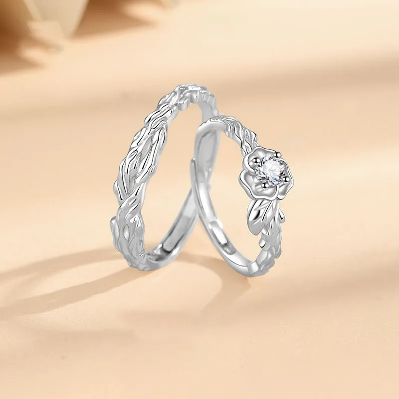 Fan Xing As Season S999 Fine Silver Rings Unisex-3