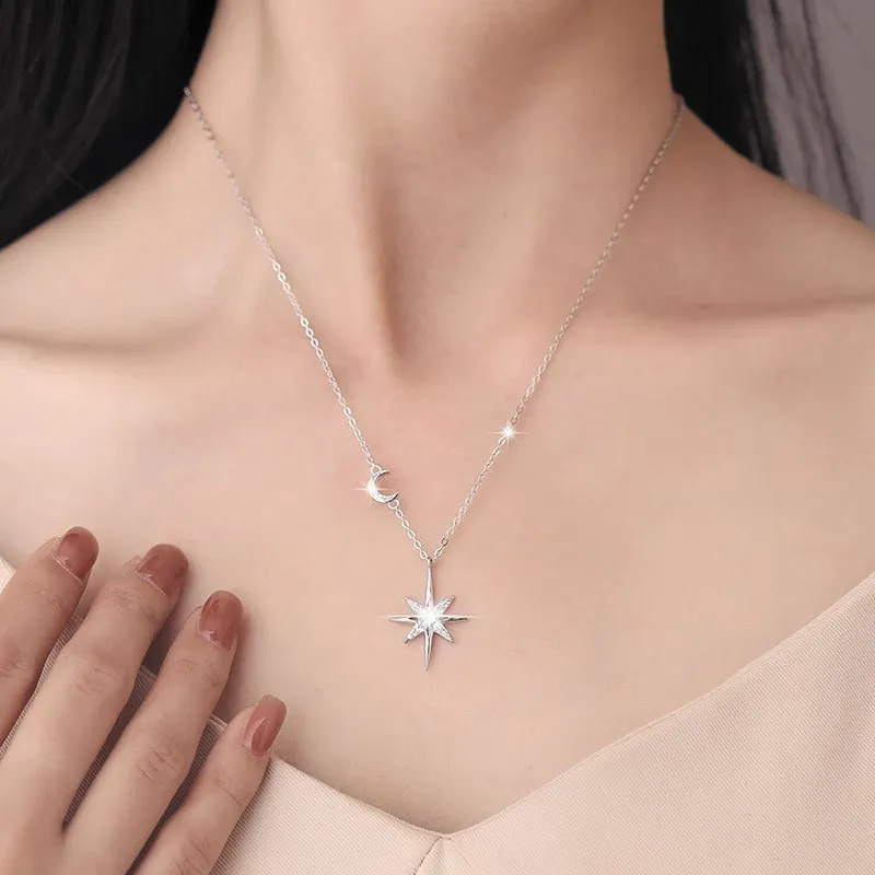 Fan Xing As Season S925 Silver Necklaces Women's-1