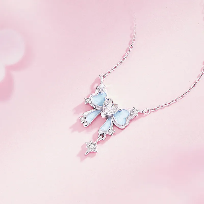 Fan Xing As Season 925 Sterling Silver Necklaces Women's-4
