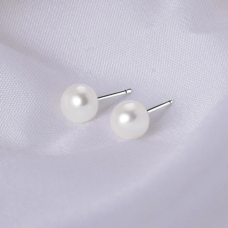 Fan Xing As Season S925 Silver Stud Earrings Women's-1