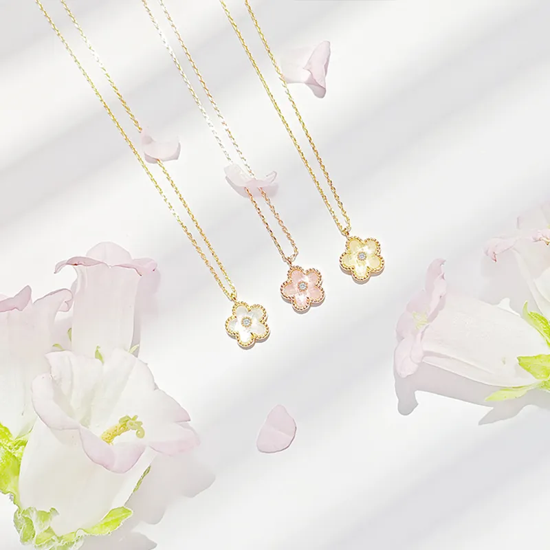Fan Xing As Season S925 Silver Necklaces Women's-4