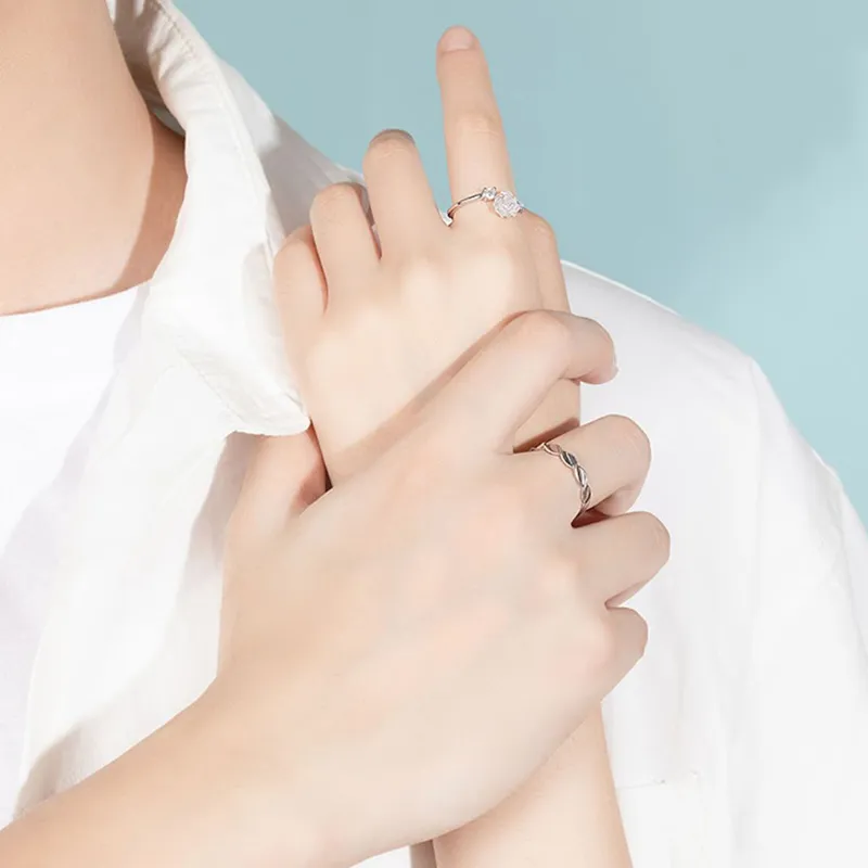 Fan Xing As Season S925 Silver Rings Unisex-1