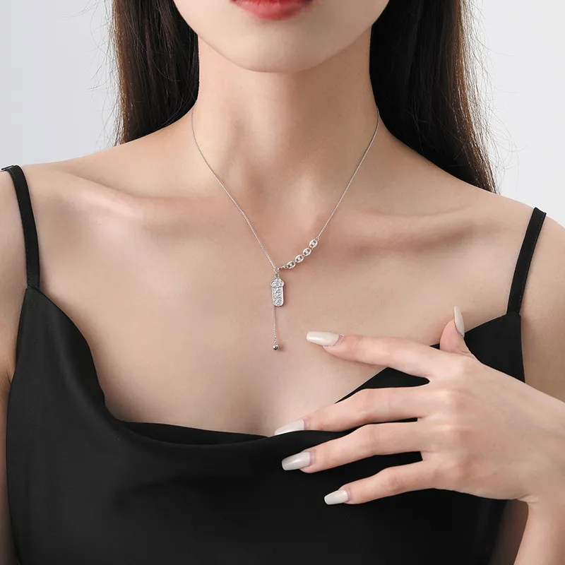 Fan Xing As Season S925 Silver Necklaces Women's-1