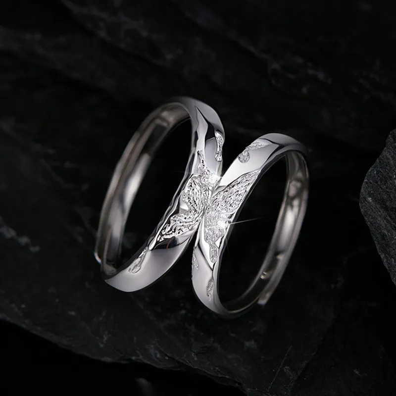 Fan Xing As Season S925 Silver Rings Unisex-4