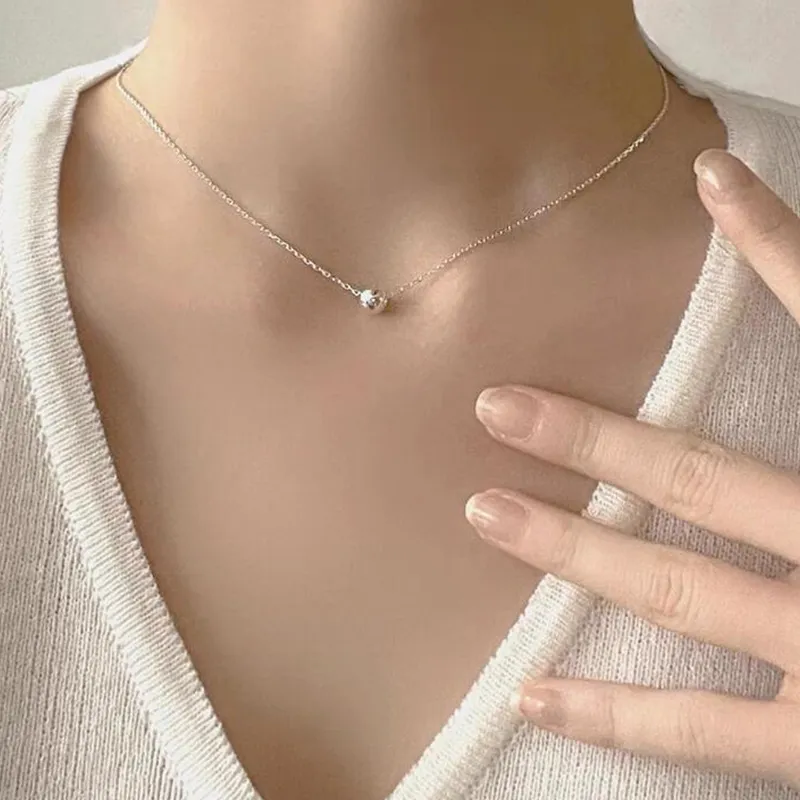Fan Xing As Season S999 Fine Silver Necklaces Women's-1
