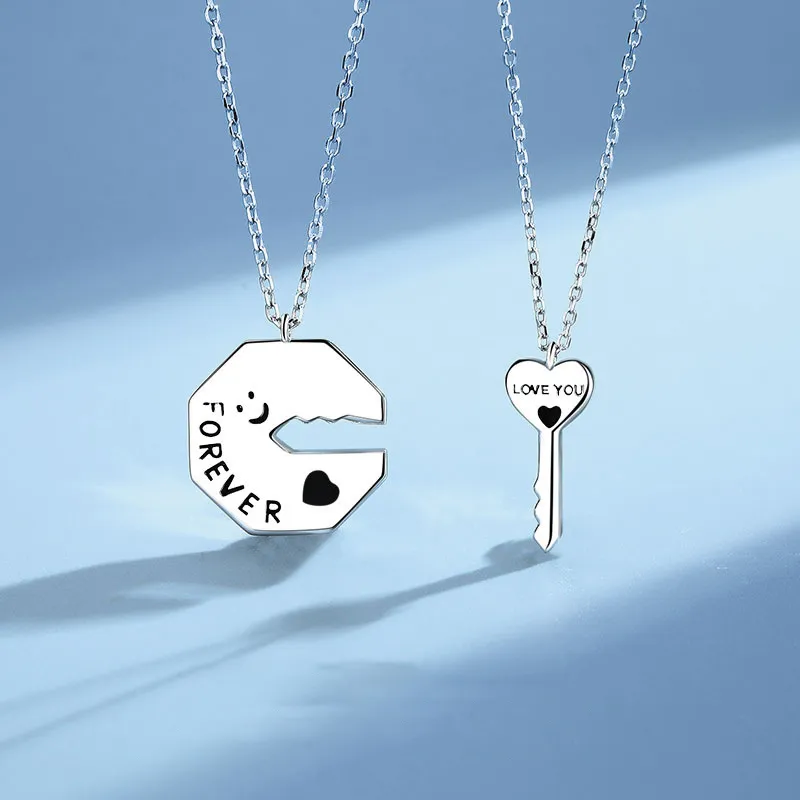 Fan Xing As Season S925 Silver Necklaces Unisex-3
