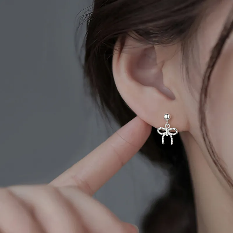 Fan Xing As Season S925 Silver Stud Earrings Women's-1