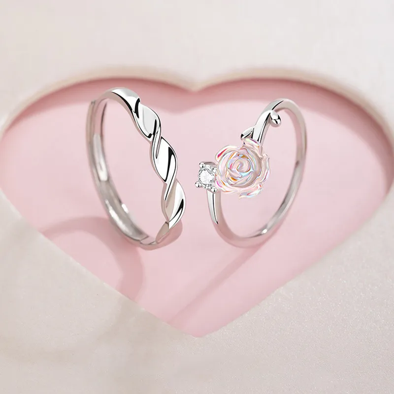Fan Xing As Season S925 Silver Rings Unisex-4