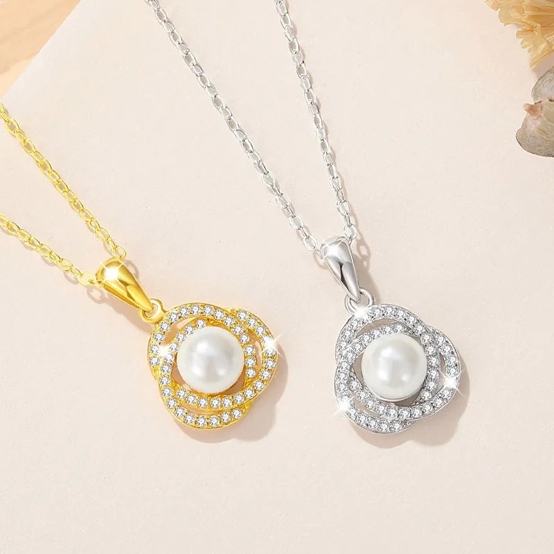 Fan Xing As Season S925 Silver Necklaces Women's-2