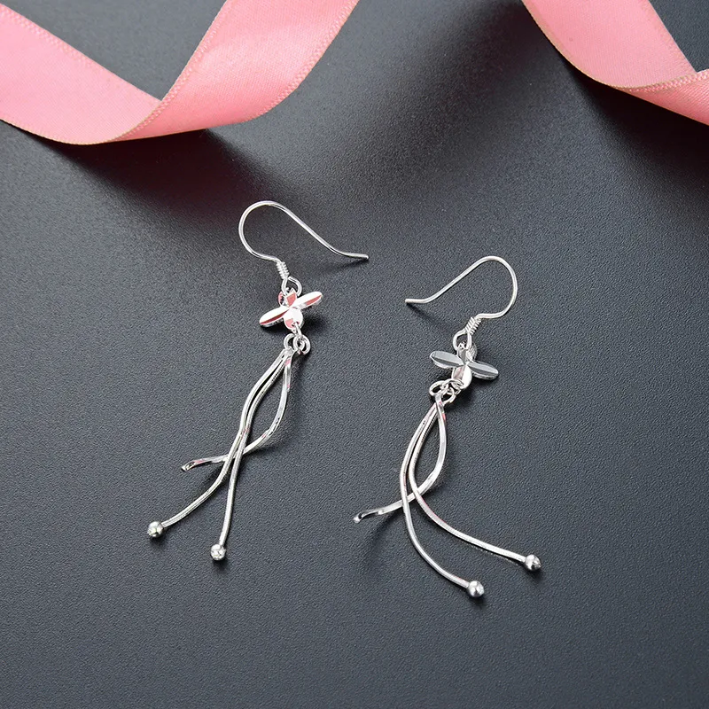 Fan Xing As Season S925 Silver Earrings Women's-2