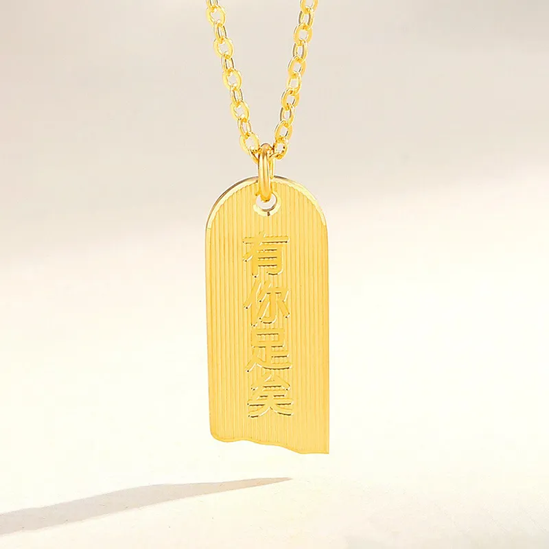 Fan Xing As Season S999 Fine Silver Necklaces Women's-3