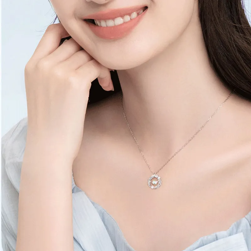 Fan Xing As Season S925 Silver Necklaces Women's-2