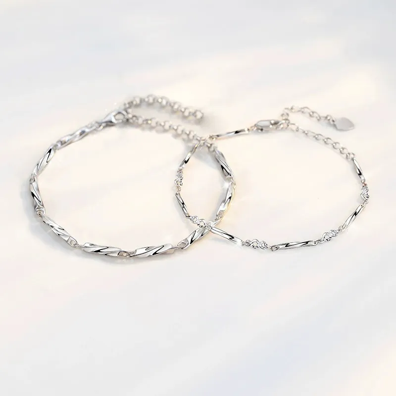 Fan Xing As Season S925 Silver Bracelets Unisex-4