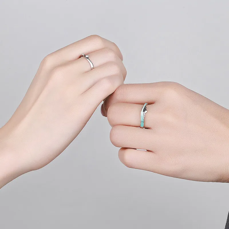 Fan Xing As Season S999 Fine Silver Rings Unisex-2