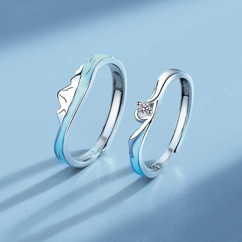 Fan Xing As Season S999 Fine Silver Rings Unisex-4