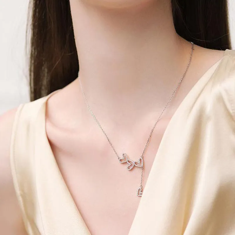 Fan Xing As Season S925 Silver Necklaces Women's-1