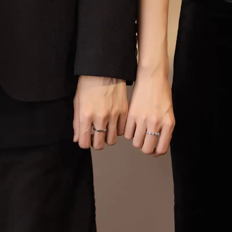 Fan Xing As Season S925 Silver Rings Unisex-2