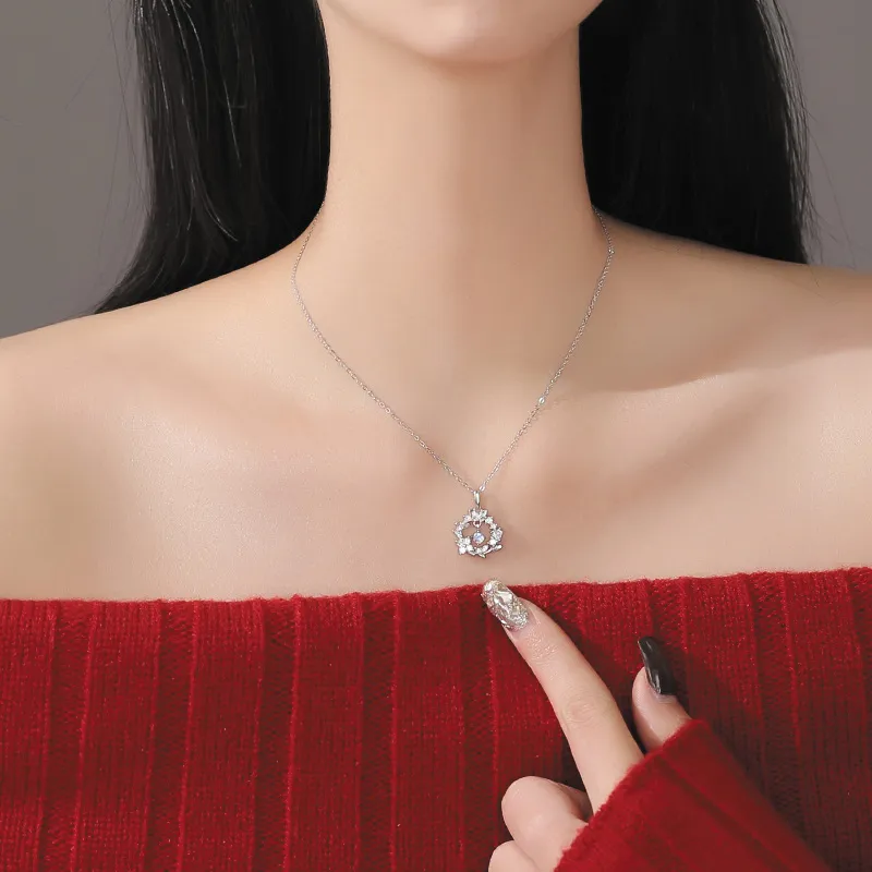 Fan Xing As Season S999 Fine Silver Necklaces Women's-1